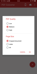 screenshot 2018 08 07 18 33 33 1157518694 Convert any file to PDF & vice-versa with PDF Converter