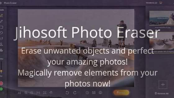 received 2113343028919042 Jihosoft Photo Eraser: Remove unwanted objects from Images easily