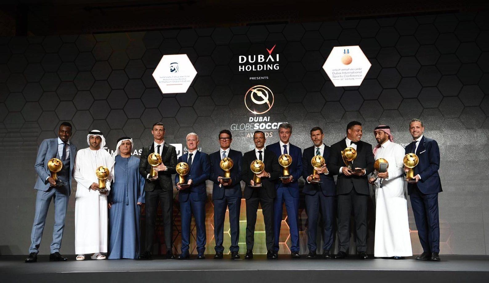 globe soccer awards