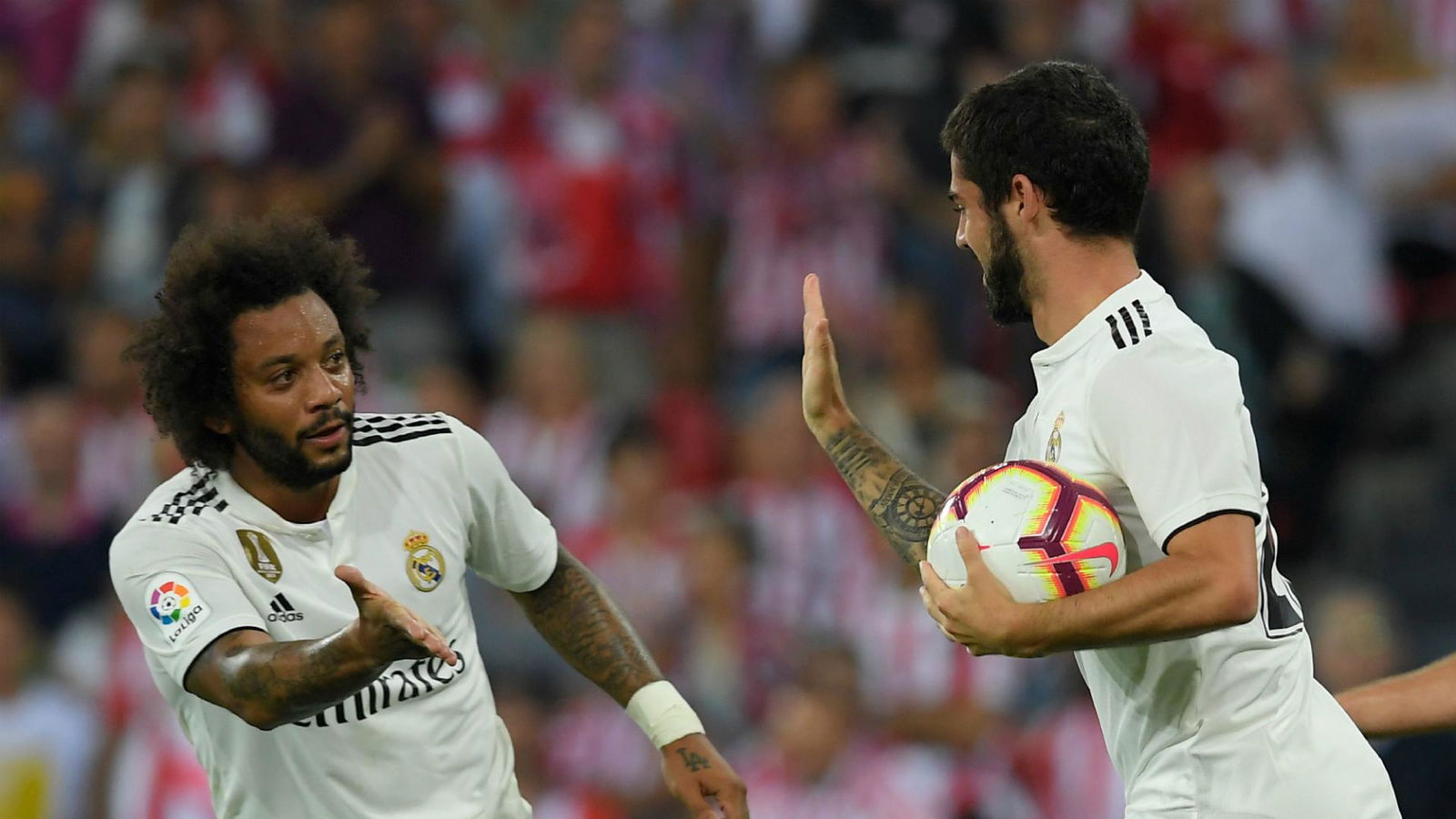 Marcelo and Isco