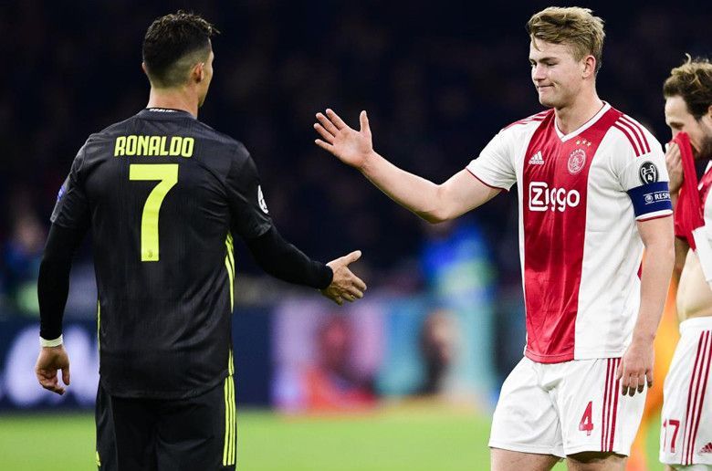 De Jong and Ronaldo