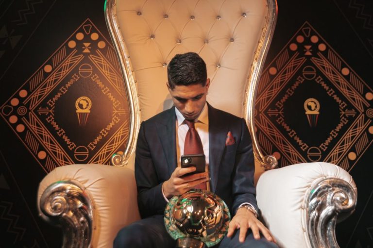 Achraf Hakimi has won the 2019 African Youth Player Of The Year award