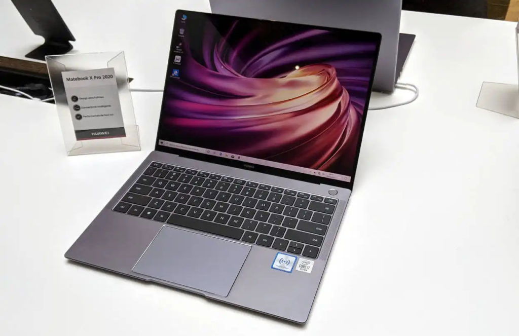 HUAWEI MateBook X Pro 2020 with 10th Gen Intel CPUs launched