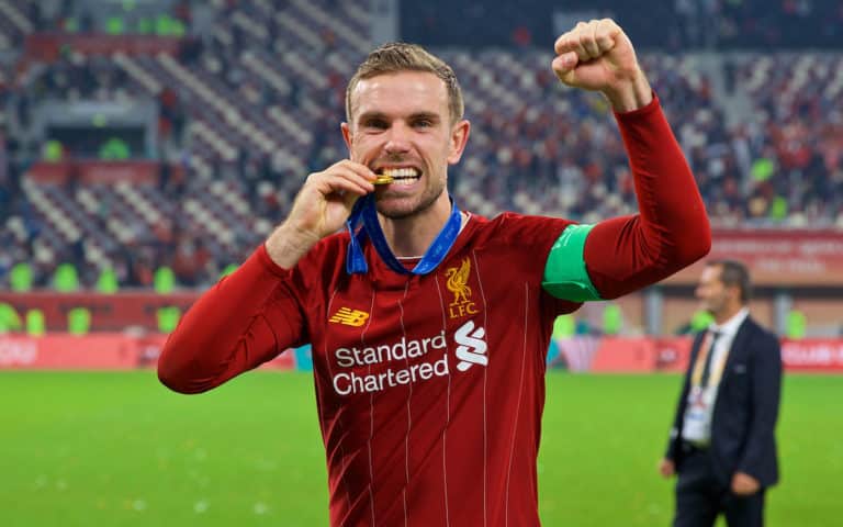 Jordan Henderson wins the FWA’s Footballer of the Year award