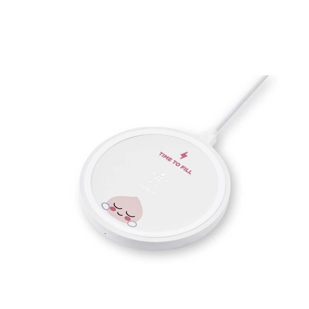 BOOST UP Wireless Charging Pad Kakao Edition White 1_TechnoSports.co.in