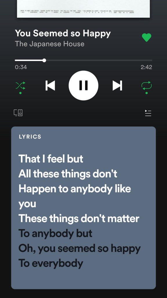 Spotify real-time lyrics_TechnoSports.co.in