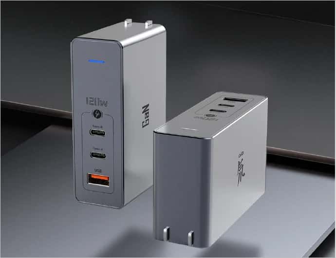 Nubia brings 120W GaN charger with 3 charging ports