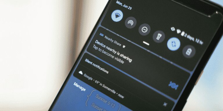 Nearby Share by Google starts getting rolled out