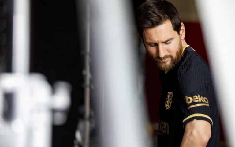 FC Barcelona unveils their away kit for the 2020-21 season: goes all black & gold