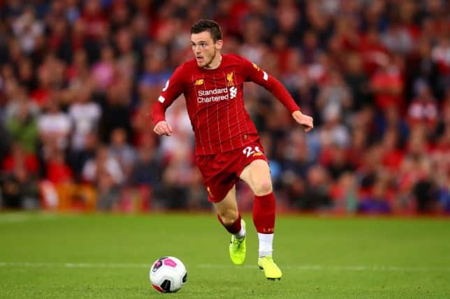 robertson Top 10 best attacking full-backs in 2020