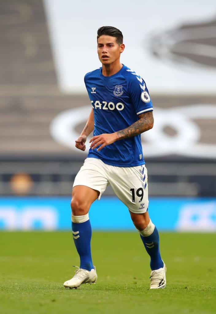 James James Rodriguez looks to add a different dimension to Ancelotti’s Everton