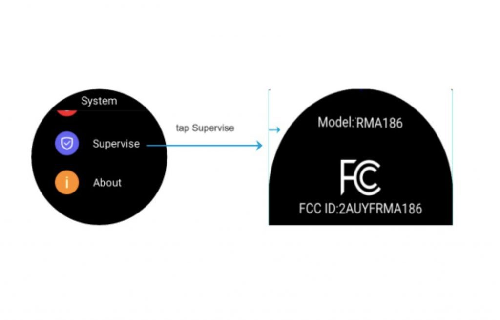 Realme Watch S Pro FCC Label Image Realme Watch S Pro leaks suddenly surfaced