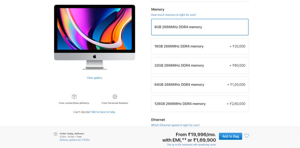 Apple Macs are now customizable via its Indian online store