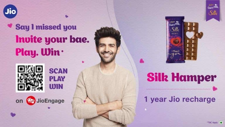 Jio brings new Cadbury – Silk Miss You campaign on JioEngage
