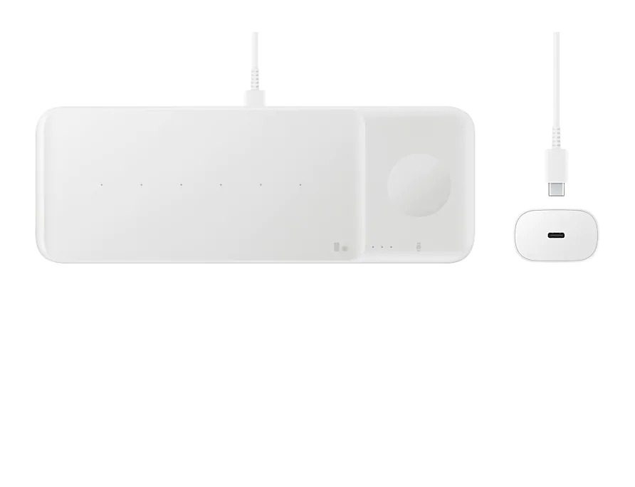 sec wireless charger trio ep p6300twegkr topwhite 302922293 PD GALLERY L JPG Samsung Wireless Charger Trio and PD battery with 20,000mAh arrives officially in South Korea
