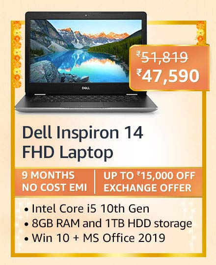 Blockbuster deals on Laptops on Amazon Great Indian Festival