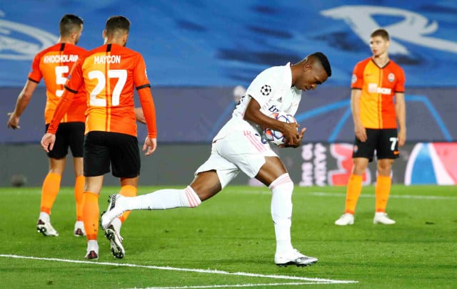 Vinicius 1 Vinicius Jr sets record for the fastest goal in the Champions League