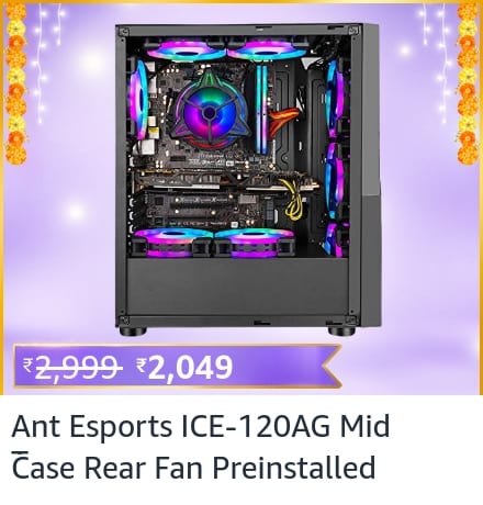 Here are all the blockbuster deals on PC Components now on Amazon Great Indian Festival