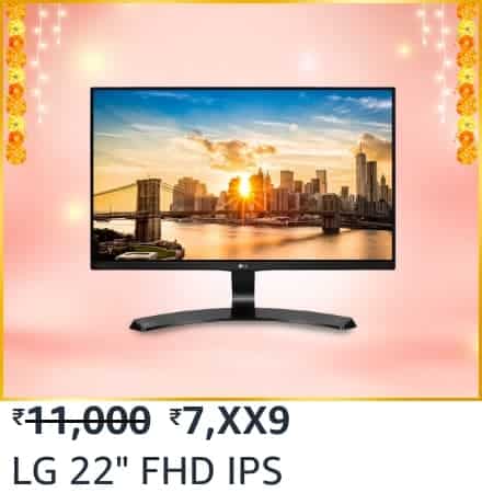 Here are some Monitor deals on Amazon Great Indian Festival