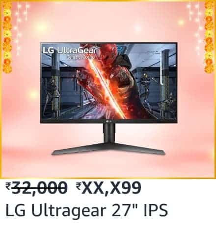 Here are some Monitor deals on Amazon Great Indian Festival
