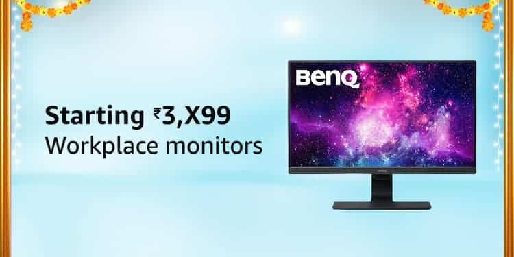 Here are some Monitor deals on Amazon Great Indian Festival