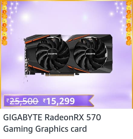 Here are all the blockbuster deals on PC Components now on Amazon Great Indian Festival