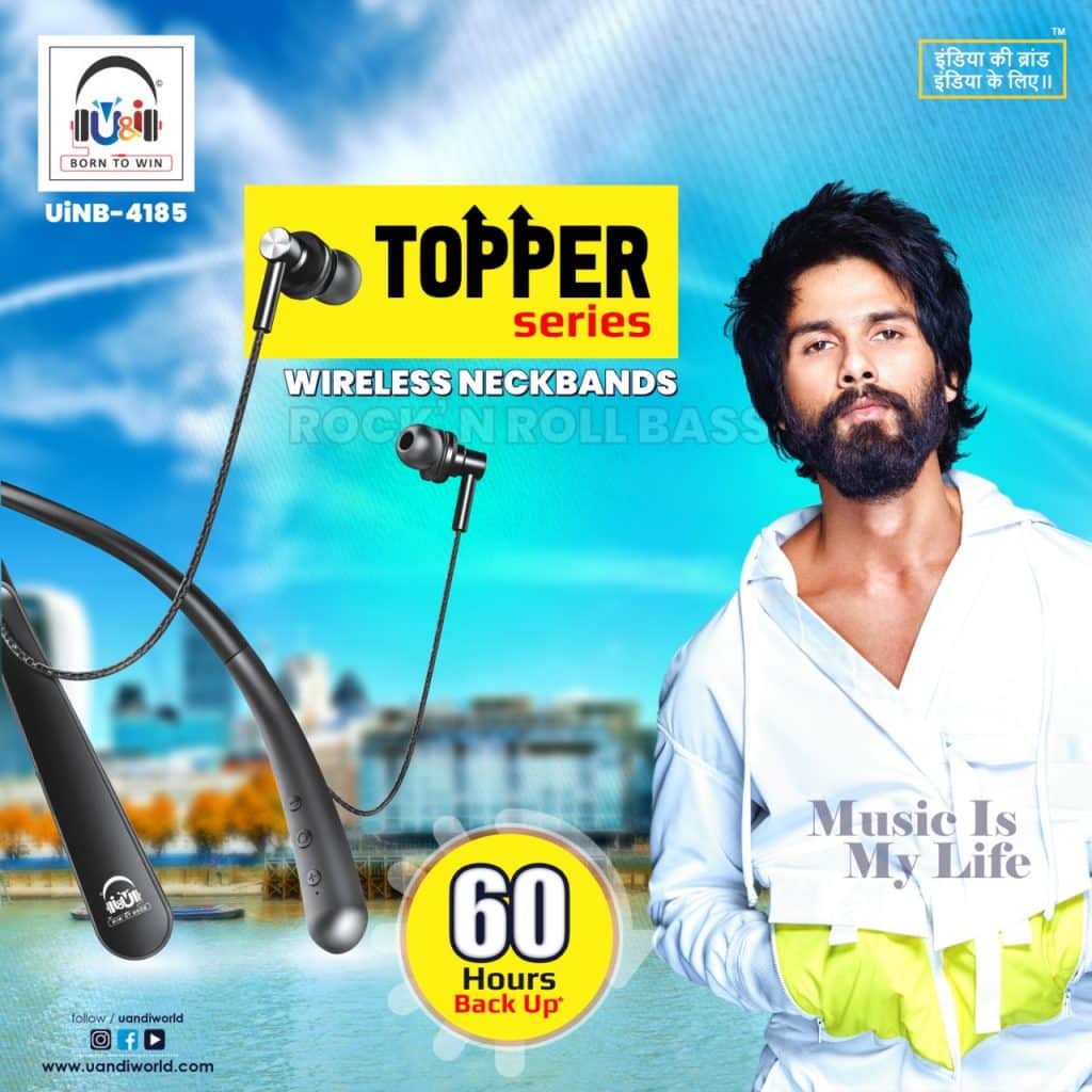 U&i expands its product range; launches “Topper” and “Flyer”- wireless neckbands