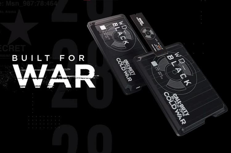 WD is going to launch Call of Duty Black Ops Cold War-themed hard drives