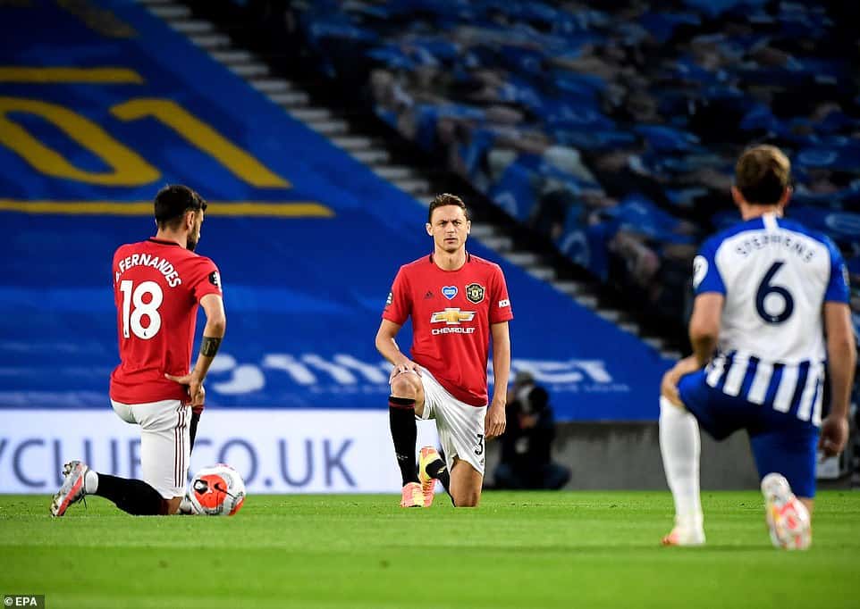 30268558 8478305 image a 80 1593608483573 Football League considering an end to players taking the knee