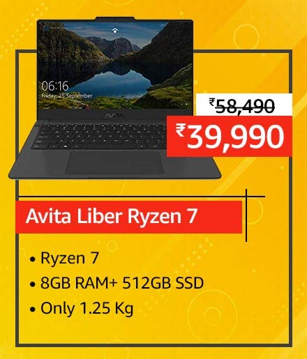 Best laptop deals on Amazon India: up to ₹ 30,000 off and No Cost EMI