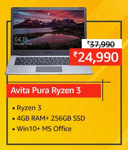 Best laptop deals on Amazon India: up to ₹ 30,000 off and No Cost EMI
