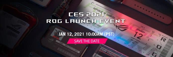 When and how to watch the CES 2021 ROG Launch event in India?