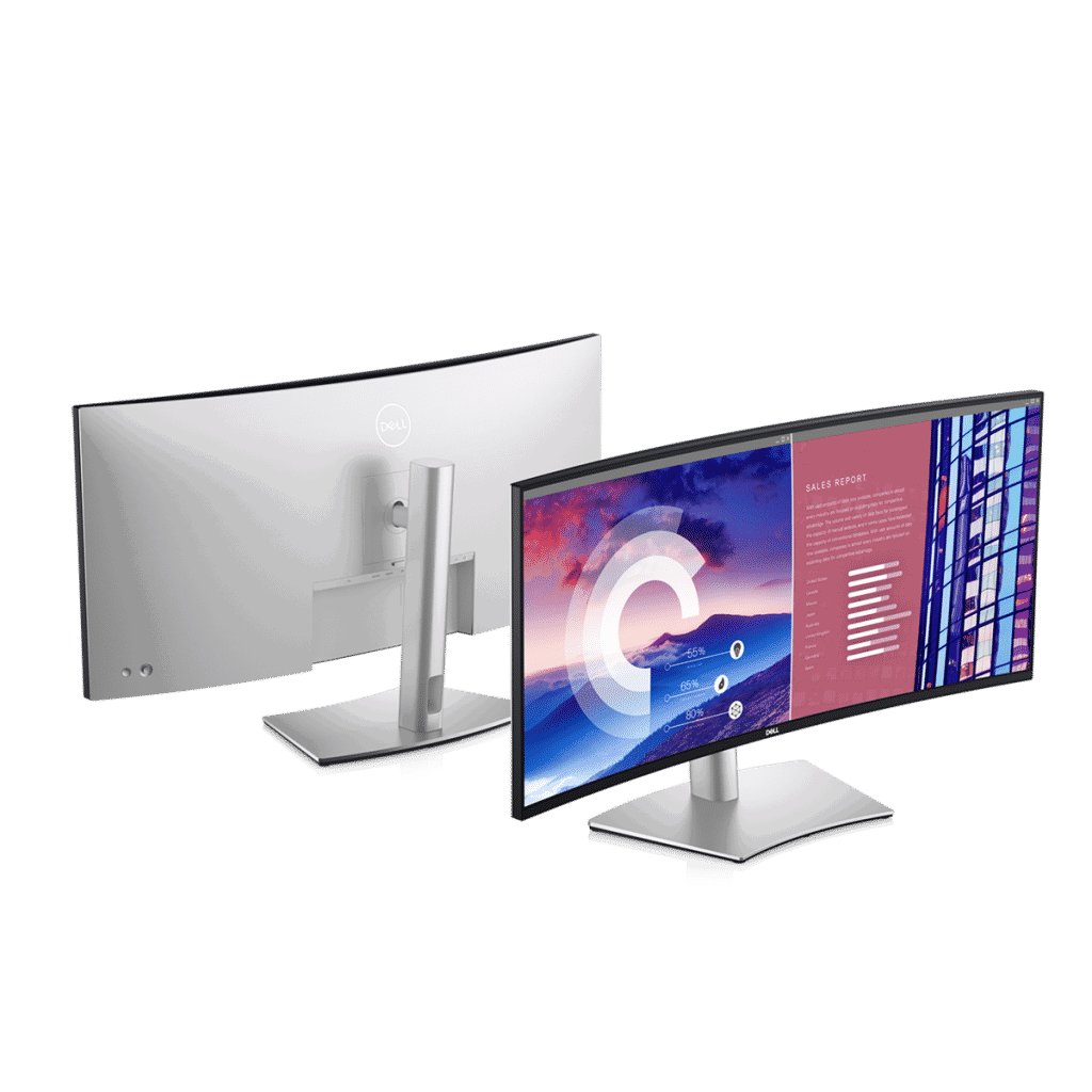 Dell U3821DW UltraSharp Curved Monitor - CES 2021_TechnoSports.co.in
