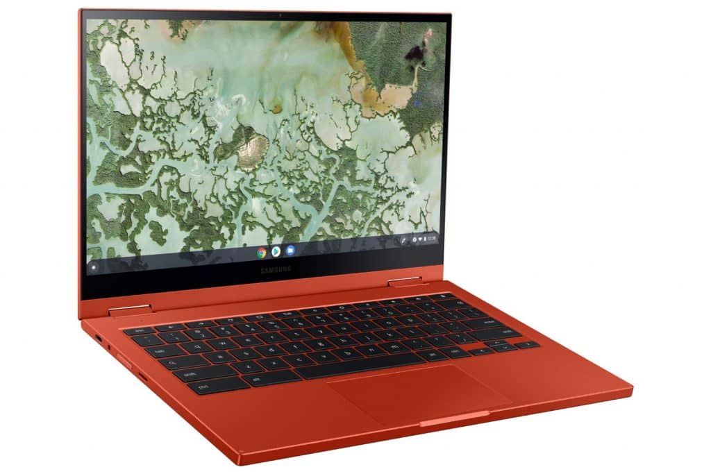 Galaxy Chromebook 2 L Perspective Red 1 CES 2021: Samsung brings high-end Chromebook to the floor