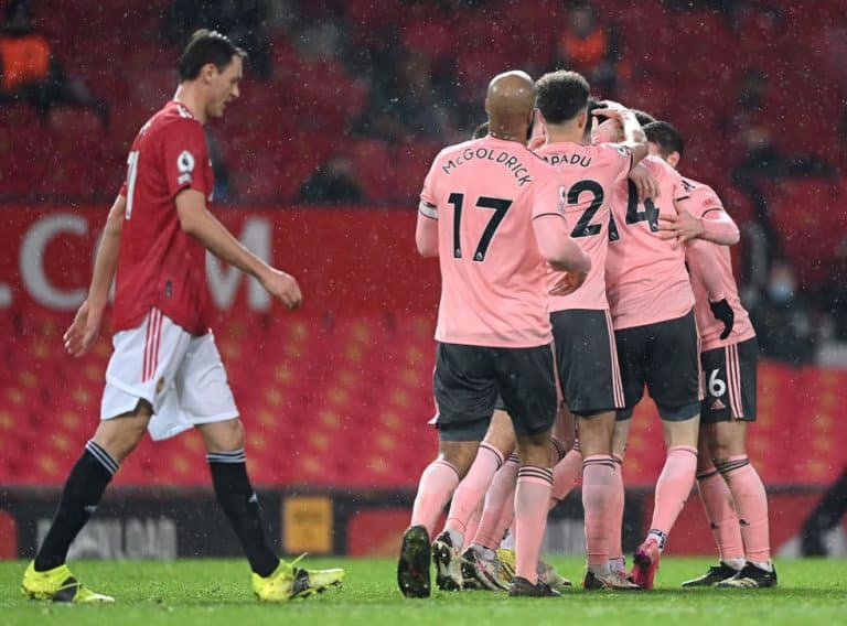 Manchester United loses against 20th placed Sheffield United