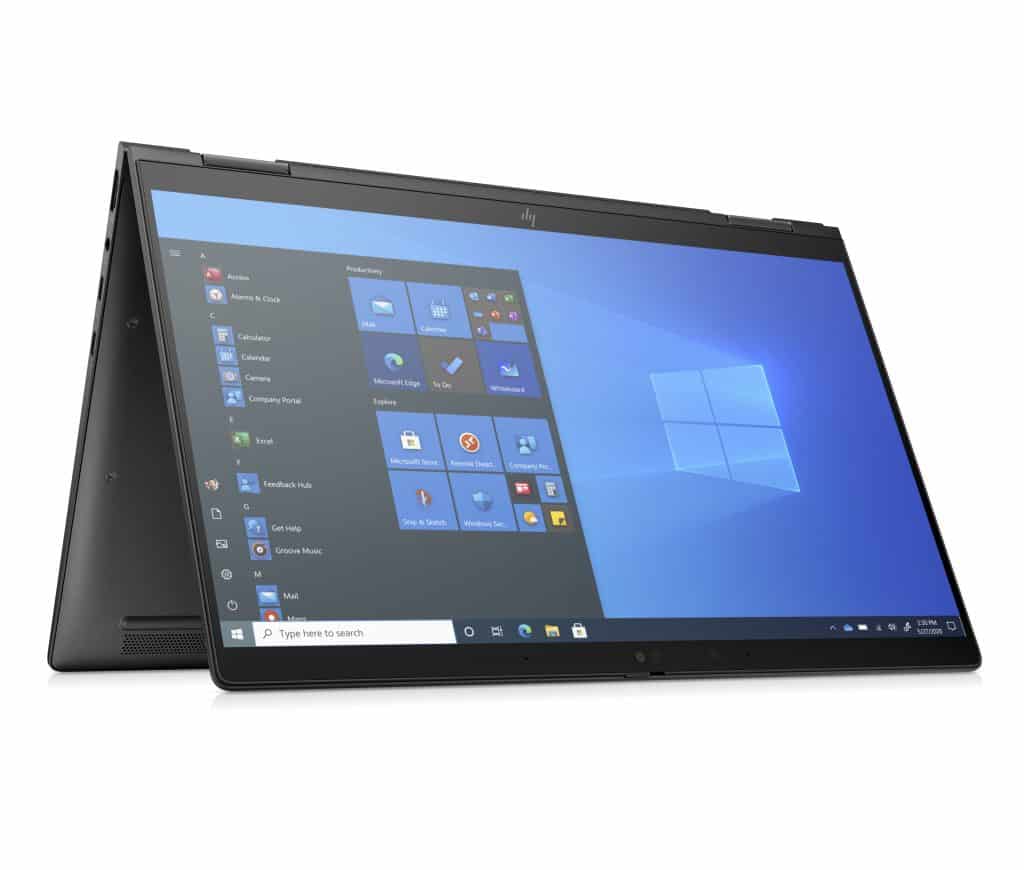 HP Elite Dragonfly Max_Tent Mode