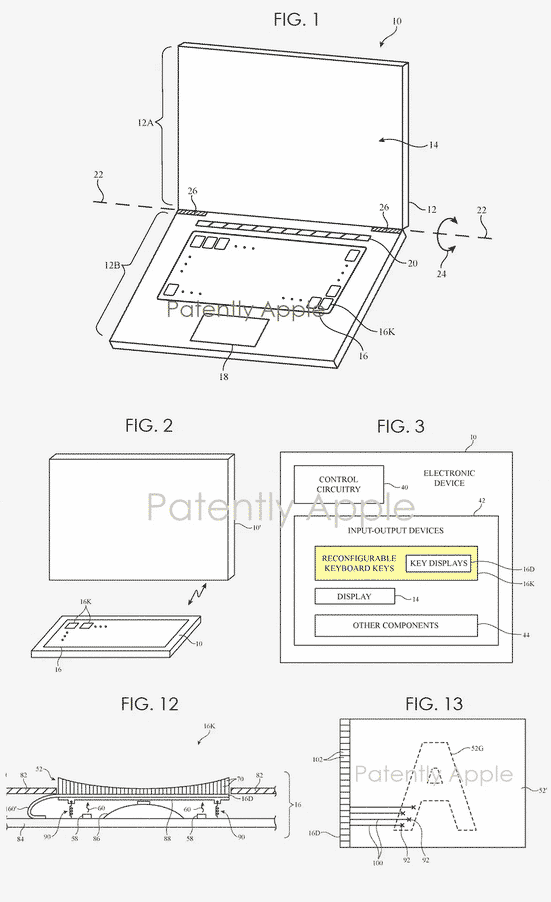 Screenshot 76 Apple patents new keyboard for Mac