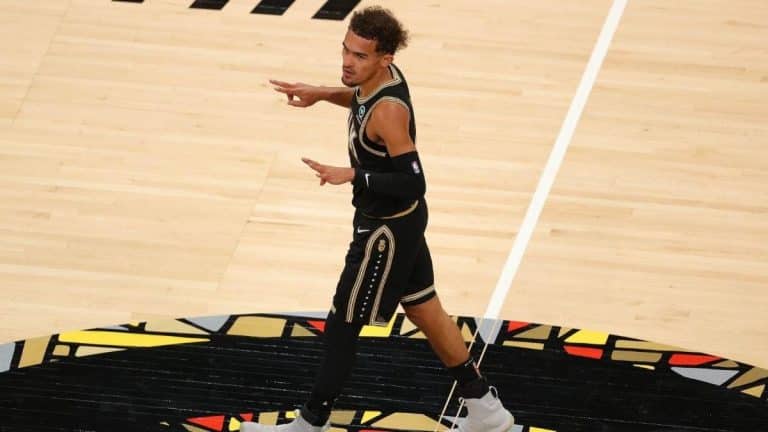 Trae Young has been averaging 27 points per game this season.
