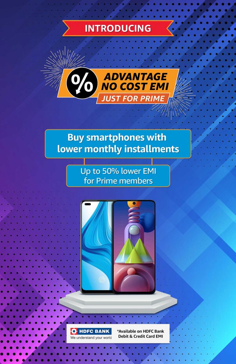 Amazon India brings Advantage No Cost EMI for HDFC Bank customers