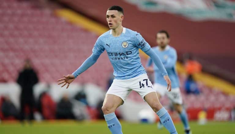 Phil Foden has arrived at Manchester City