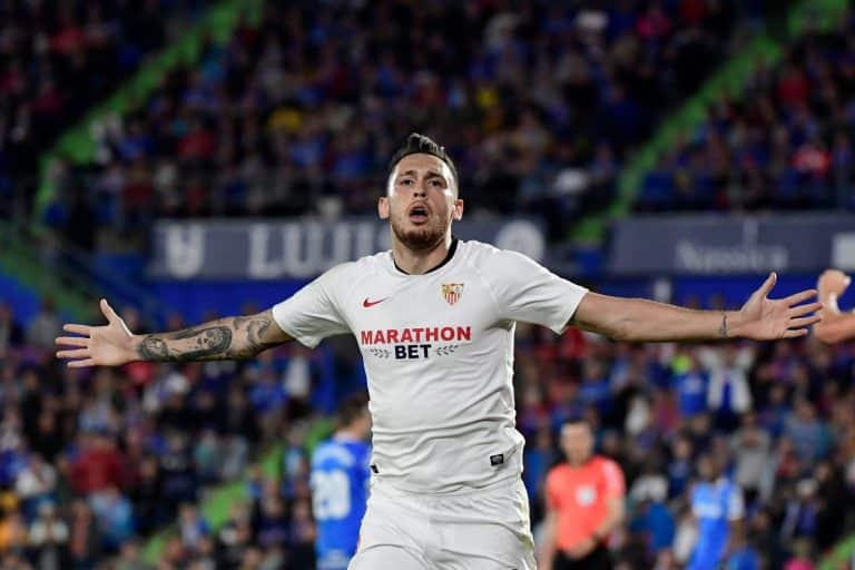 Liverpool considering a player plus cash deal for Sevilla star Lucas Ocampos
