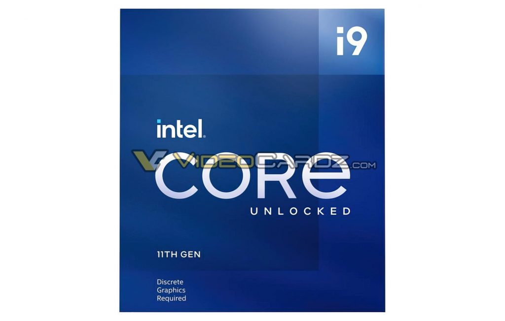 11th Gen Intel Core i9 series packaging leaked before launch