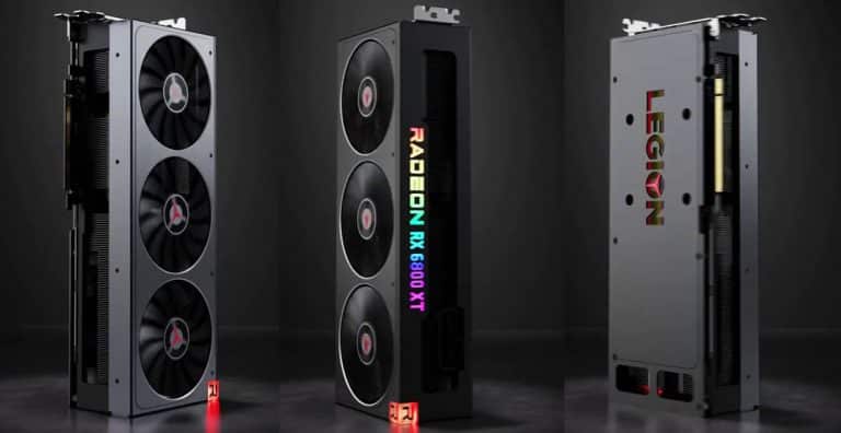 Lenovo announces custom Radeon RX 6800/6900 XT GPUs