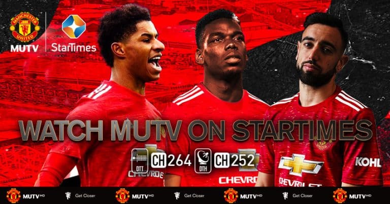 Manchester United announces partnership with StarTimes to offer MUTV in Africa