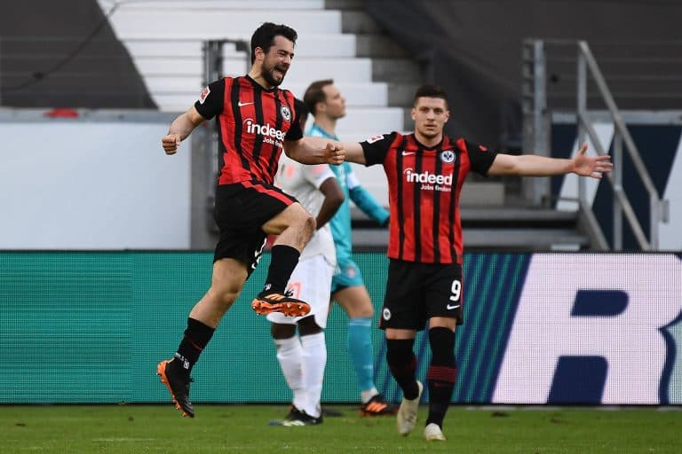 Bundesliga title race is on after Frankfurt beat Bayern