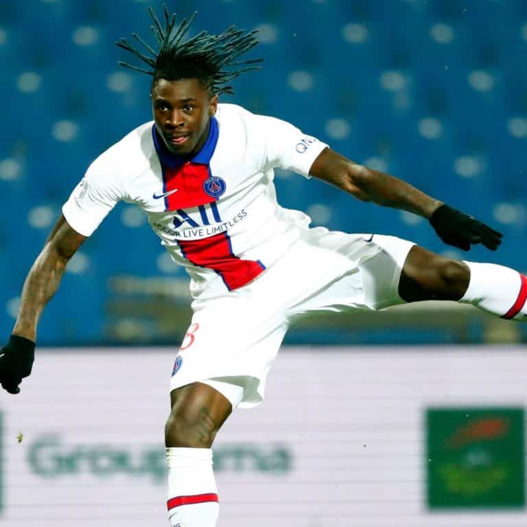 Carlo Ancelotti and Everton open to selling Moise Kean