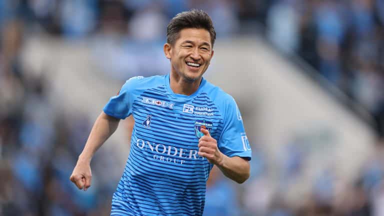 Kazuyoshi Miura, world’s oldest professional footballer turns 54