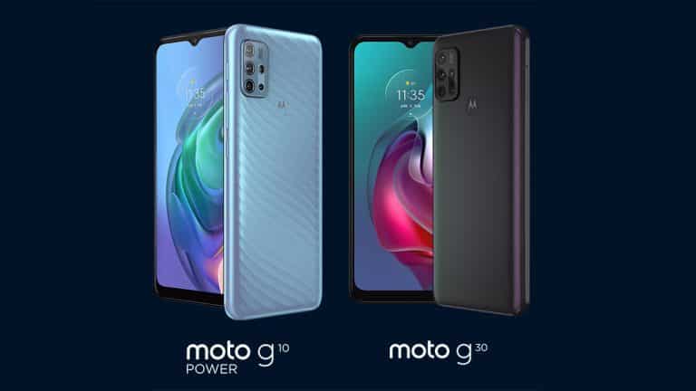 Moto G10 Power and Moto G30 launched in India for INR 9,999 and INR 10,999 respectively