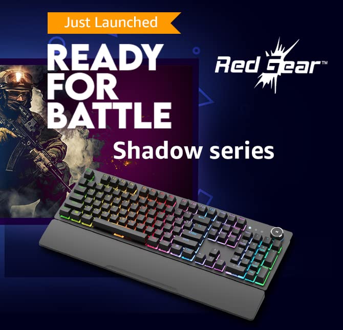 Get ready for battle with the new RedGear Shadow series keyboards