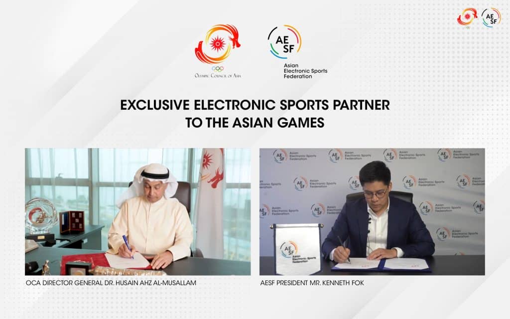 Olympic Council of Asia and AESF Introduces the ‘Road to Asian Games’ Campaign for 2022 Asian Games
